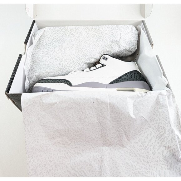Air Jordan 3 Retro White Red Cement Grey – Size 13 CT8532-106 - NIB main image 10